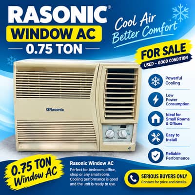  Rasonic Window AC – Used