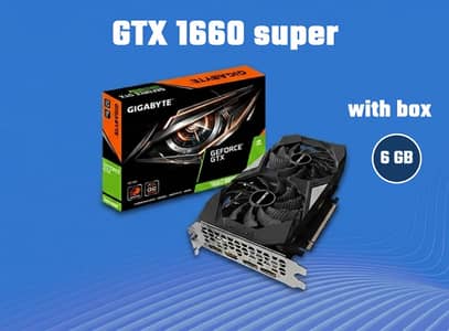 Gigabyte GeForce GTX 1660 Super OC 6G.