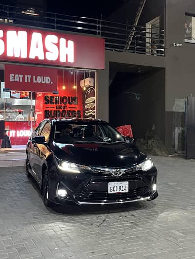 Toyota Altis Grande 1.8x Black Interior