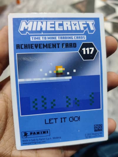 Minecraft card