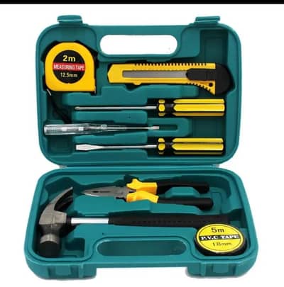 8Pcs professional tool boxe with storage box tool set