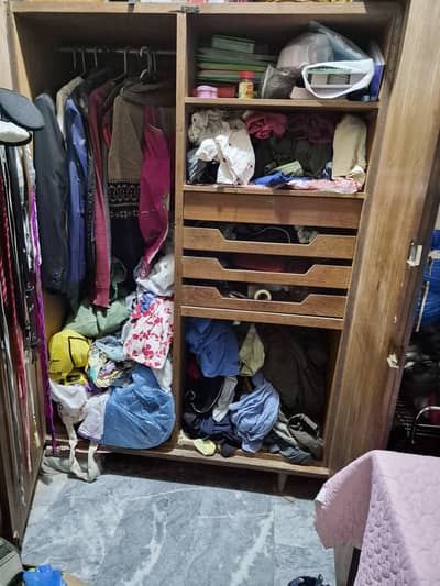 Pure Wooden Cupboard/Wardrobe