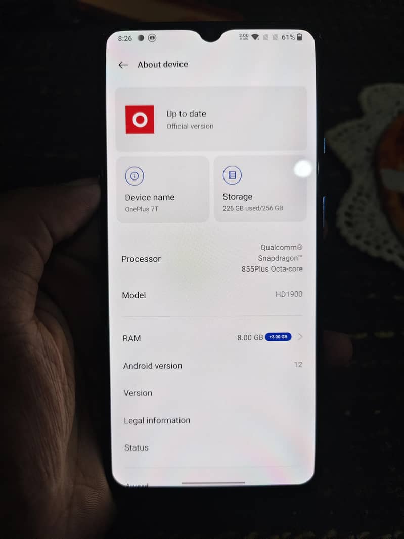 One Plus 7T 1