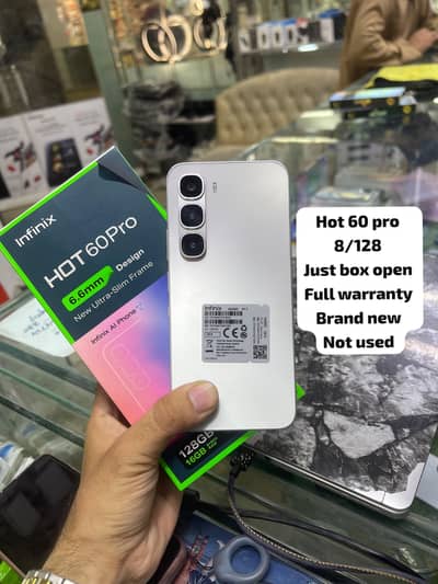 Hot 60 pro 8/128 box open fixed price