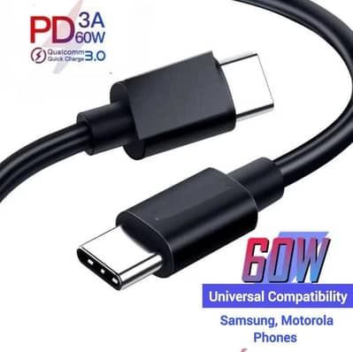 Samsung C to C Super Fast Charging Cable Black 100 cm
