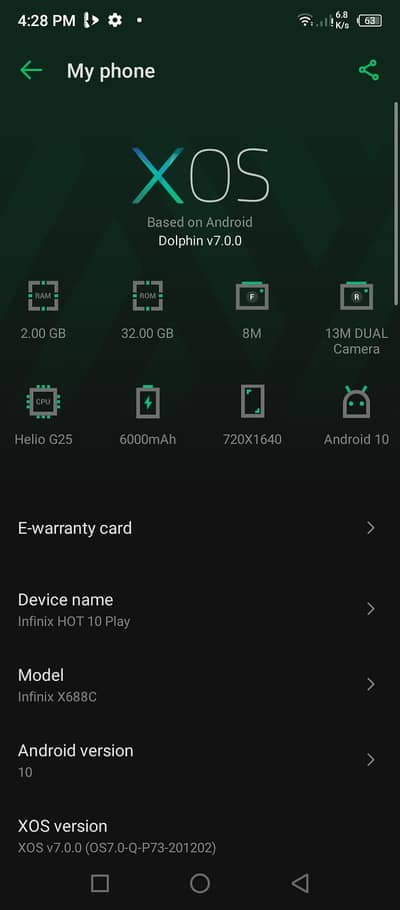 Infinix Hot 10 Play