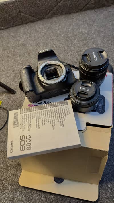 Canon 800D proffesional Camra