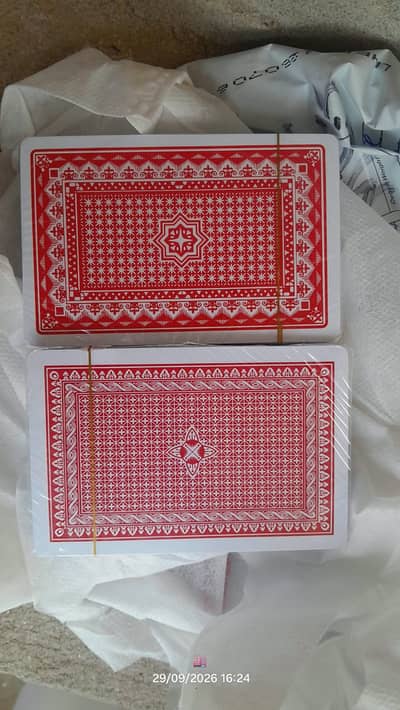 Marked playing cards with Lense
