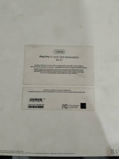 iphad pro M1 128gb wifi