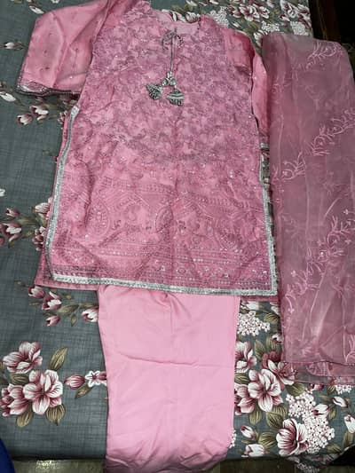 Light pink 3 piece dress