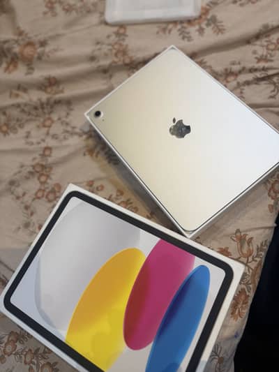 iPad A16 full new condition non active 4 months sim working