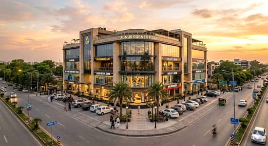 F7 Best Rental Value Plaza for Sale 50x40 Cornor with Extra Land