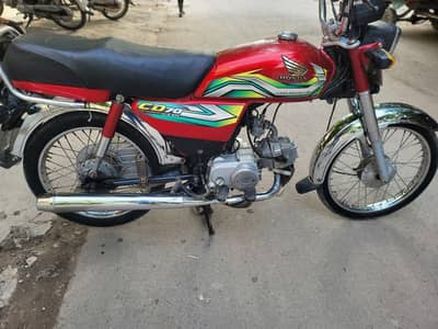 Honda 70 23 model for sale contact 03247678712