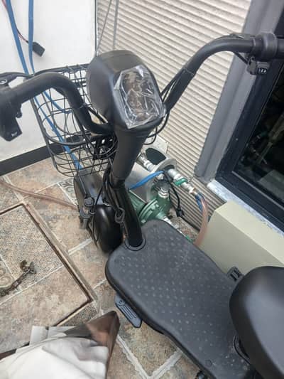 Brand new scooty recently purchased