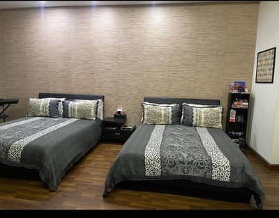 2 seperd bed