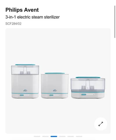 Philips Avent 3-in-1 electric steam sterilizer