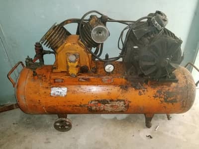 meiji heavy duty air compressor
