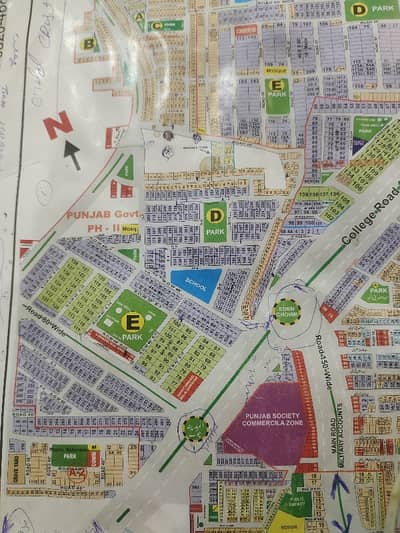 10 Marla Plot For Sale Punjab Government Employee Housing Society phase 2 Near Wapda Town & College Road