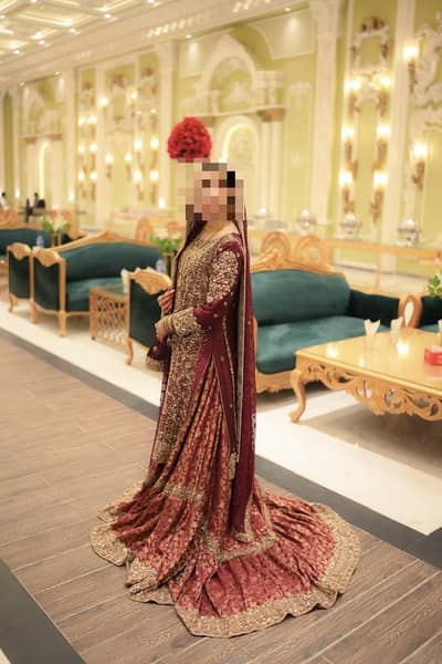 Self Customise Bridal Farshi Lehanga