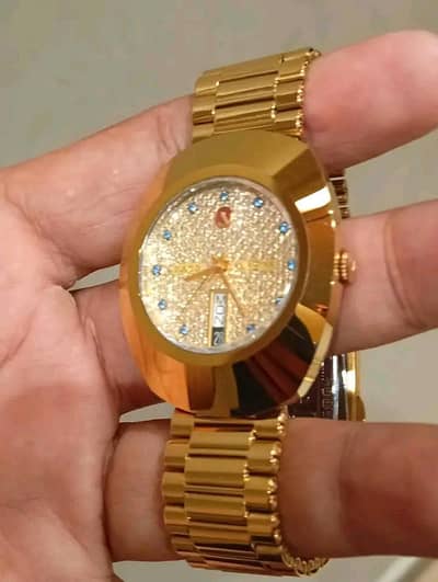 automatic 18k watch