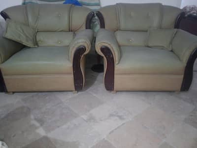 Sofa Set 05 seater leatherite