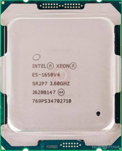 Intel Xeon E5-1650 v4 6-Core 12-Thread CPU – HP Z440/Z640 Equal To i7