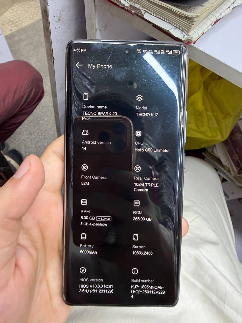 Tecno Spark 20 Pro Plus 7