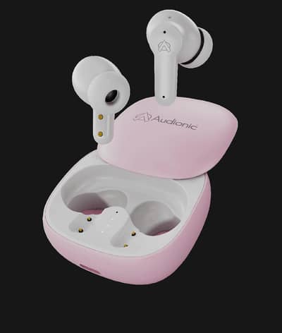 Audionic airbuds 550 Quad MIC ENC earbuds, Gaming mode IPX4 waterproof