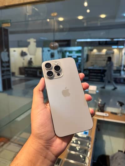 iPhone 15 Pro Max PTA 256GB 85-96 Health 10/10 Condition