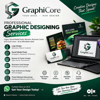 Professional Graphic Designing Services