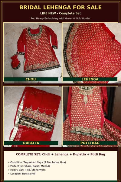 bridal lehenga