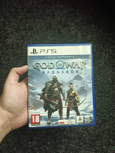 God of war ragnarok ps5 slightly used disc