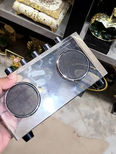 decorative Glass Speaker.