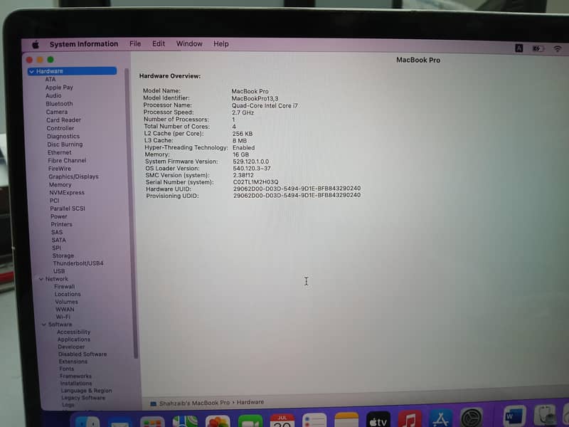Macbook Pro 15" 2016 10
