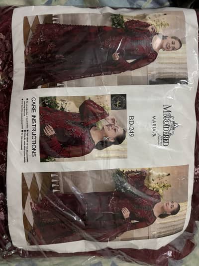 Maria b unstich 3 piece for sale chiffon dress luxury