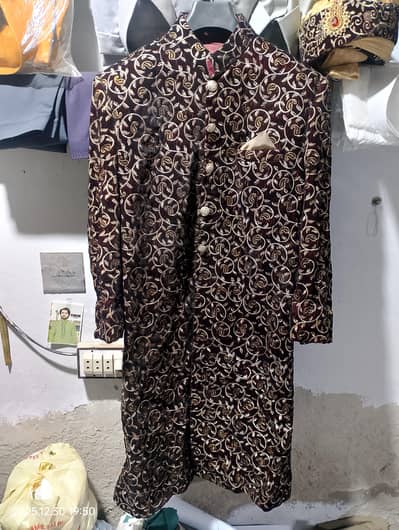 Groom sherwani with Kula
