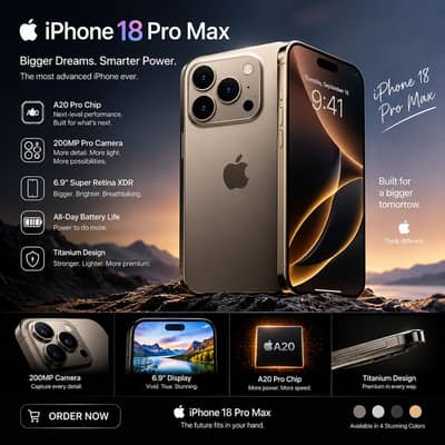 Apple iPhone 18 Pro Max