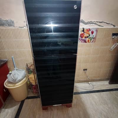 PEL Double Door Glass Door Refrigerator