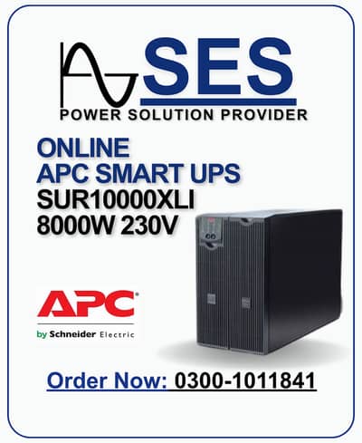 Online apc smart ups surt 10kva with Battery