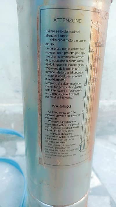 submersible water pump