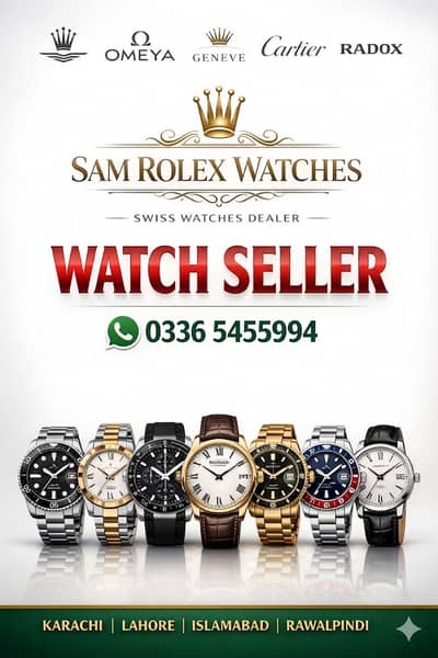 We Buy Rolex Cartier Omega Hublot Richard Mille Longines Montblanc AP