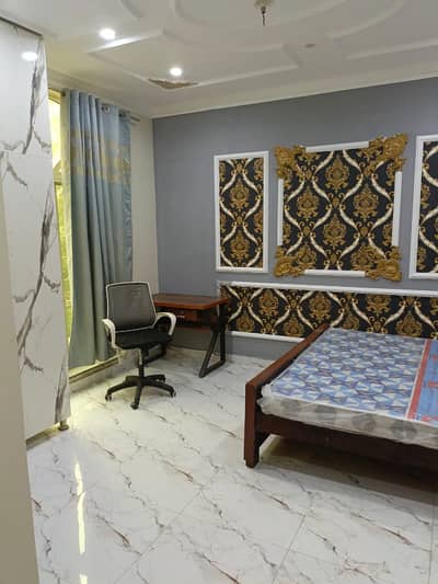 Fully Furnished Portion For Rent ( Couple / Bachlers )