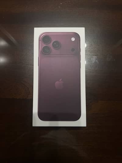 Iphone 18 Pro Max 512GB Burgundy LLA NON PTA