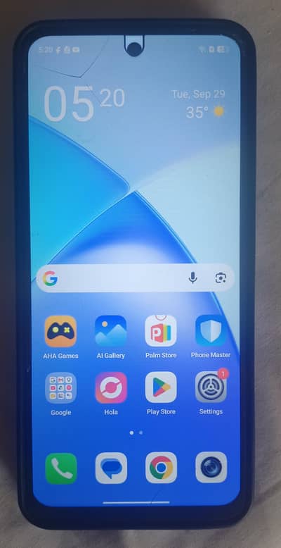 Infinix Smart 10 silver color