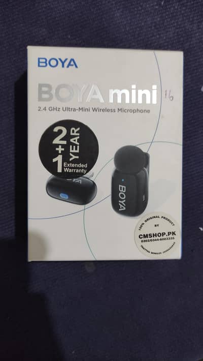 Boya mini mic for iphone
