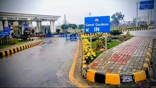 Prime Location 20 Marla Residential Plot In Canal Garden - Block E For Sale At Good Location