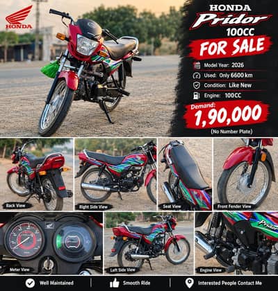 Honda prider 100 CC