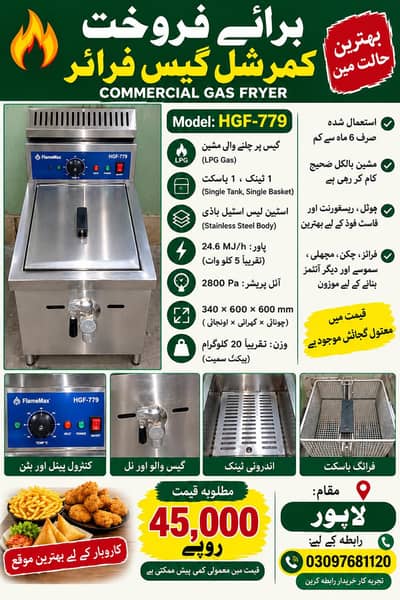 table fryer 03097681120