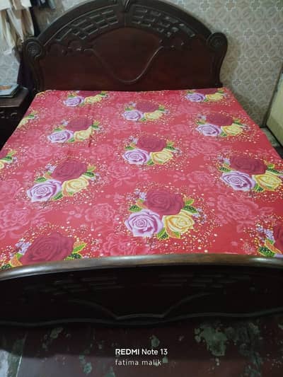 pure wood bed set
