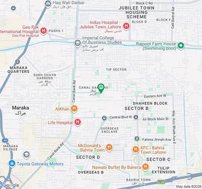 A Spacious Prime Location 4 Marla Commercial Plot In Canal Garden - Block H
